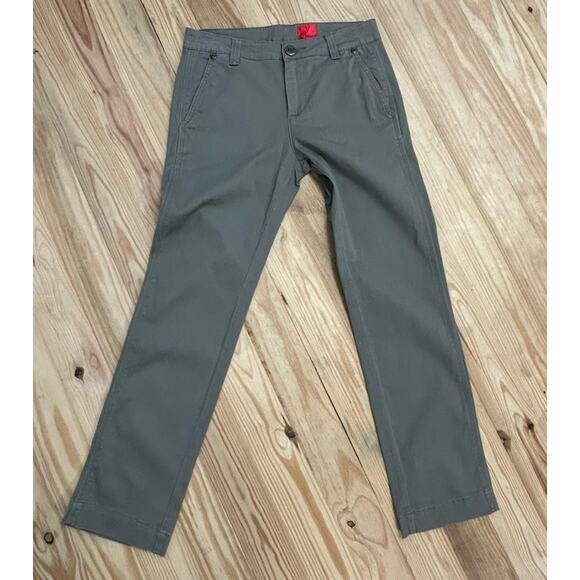 V CHRISTINA Sage Green 4-Pocket Jeans Stretch Sage Green Size 2 EUC. - Picture 1 of 12